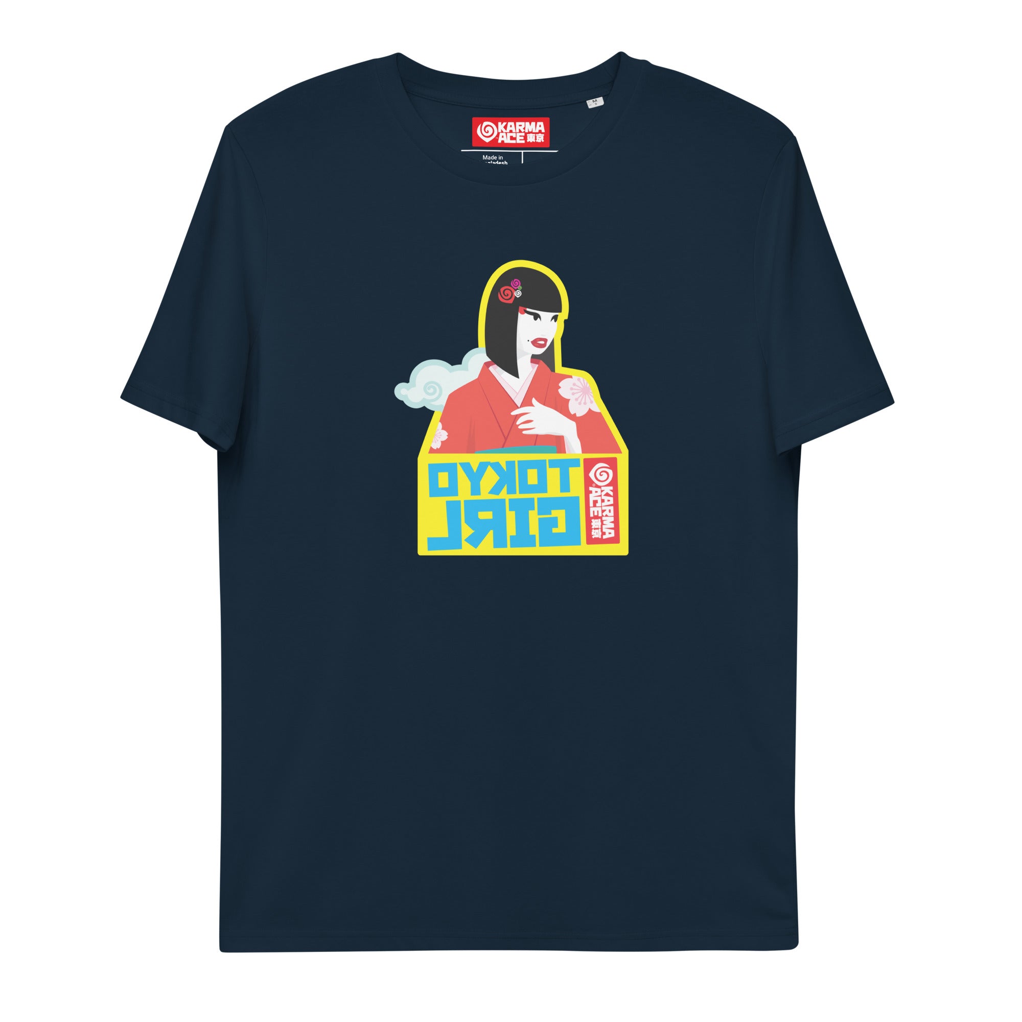 Karma Ace: Tokyo Girl - Unisex organic cotton t-shirt