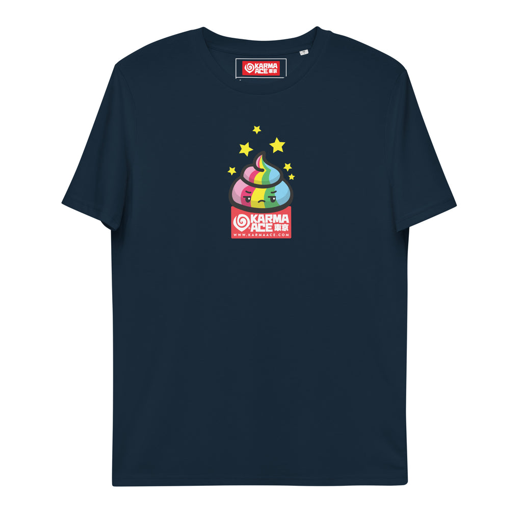 Karma Ace: Unimpressed Magic Poo - Unisex organic cotton t-shirt