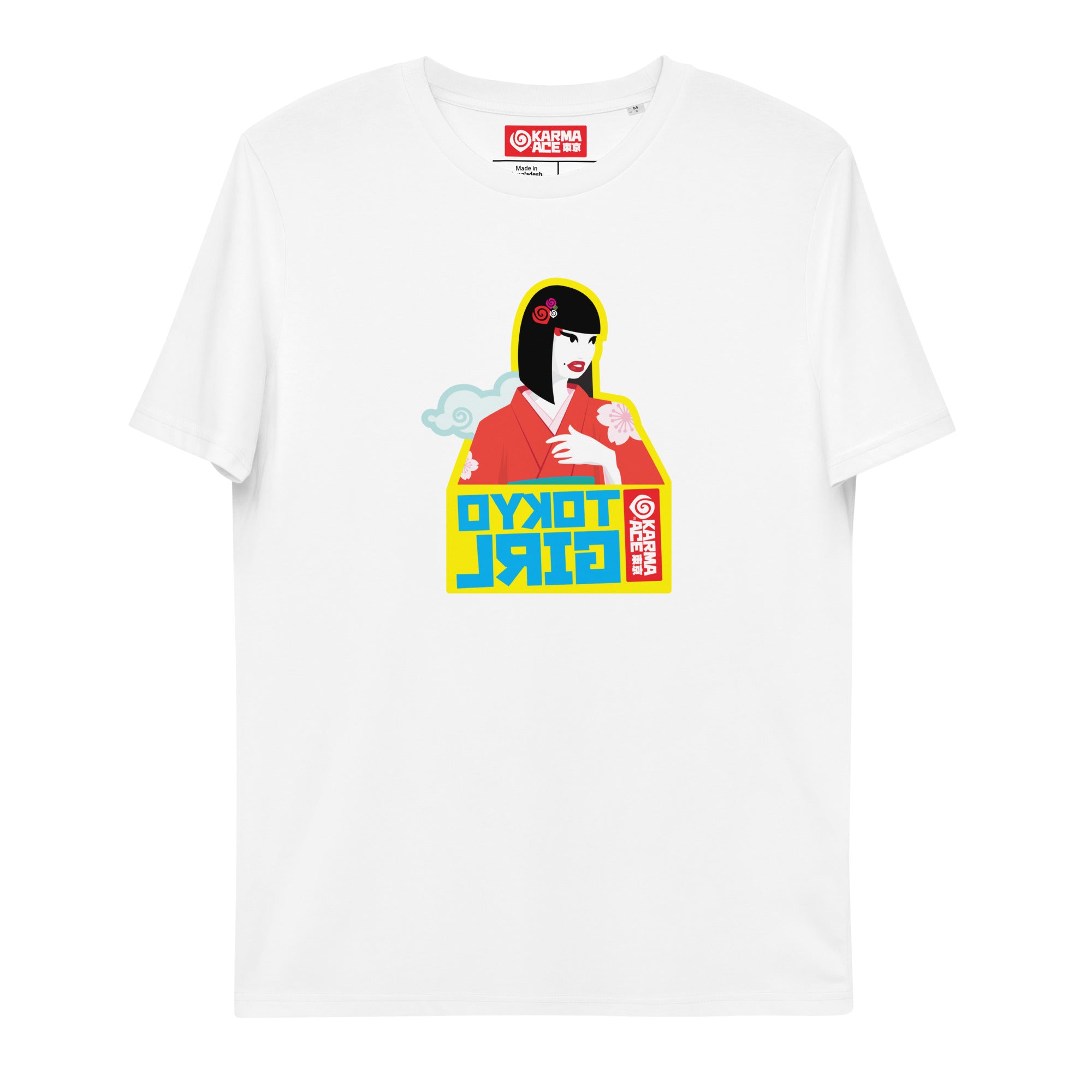 Karma Ace: Tokyo Girl - Unisex organic cotton t-shirt
