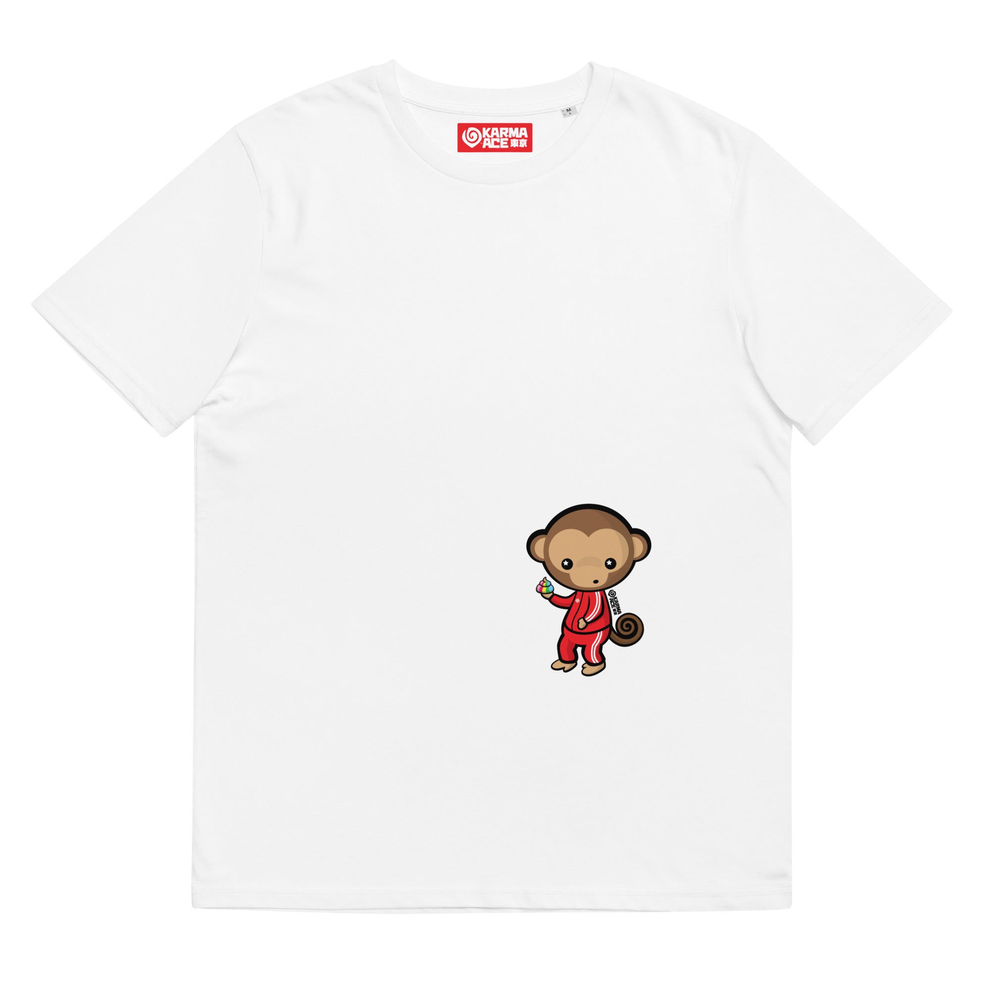 Karma Ace: Munky Doo - Unisex organic cotton t-shirt