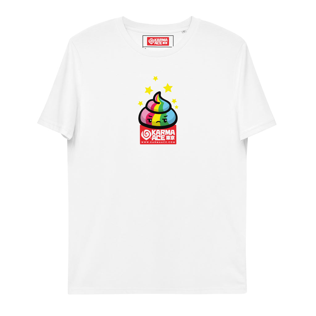 Karma Ace: Unimpressed Magic Poo - Unisex organic cotton t-shirt