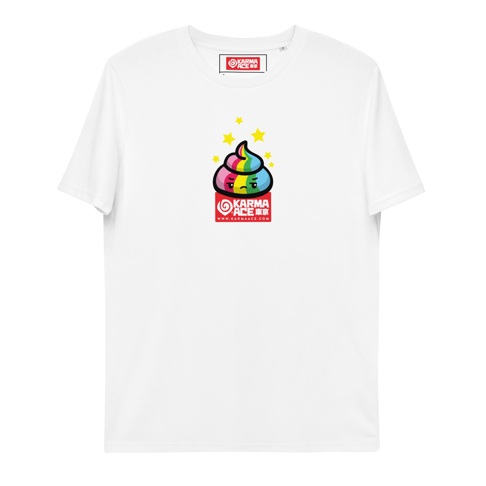 Karma Ace: Unimpressed Magic Poo - Unisex organic cotton t-shirt